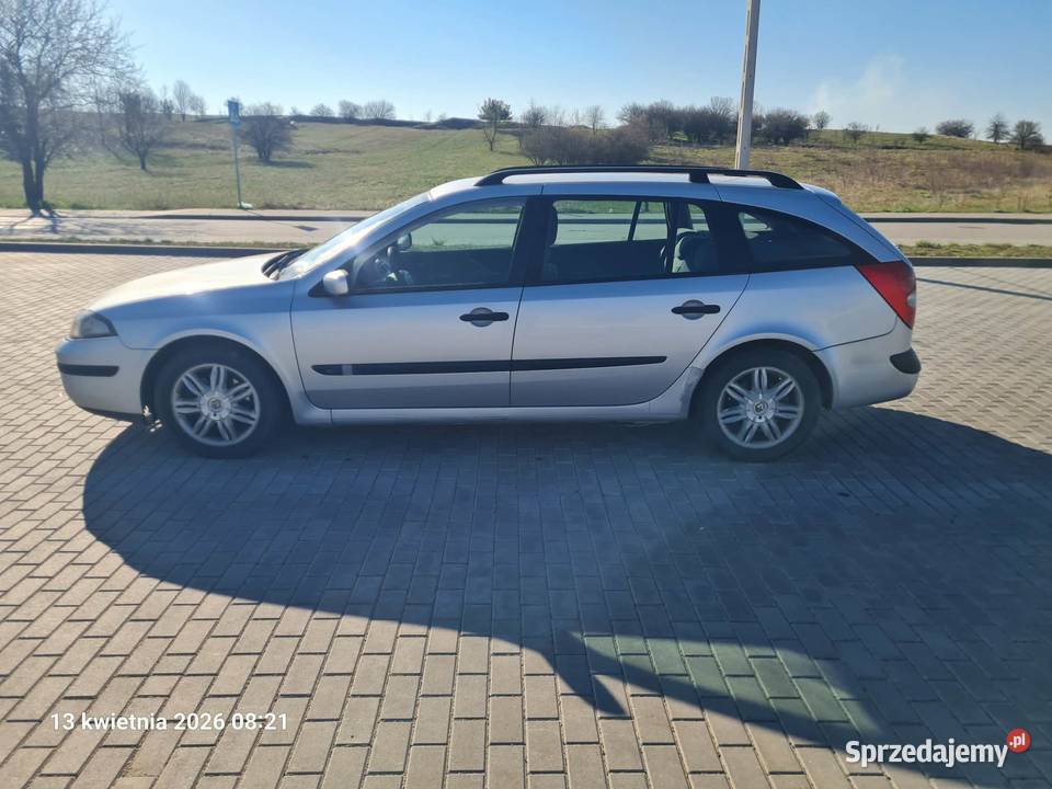 LAGUNA z gazem i hakiem 2005r nieuszkodzony Grajewo