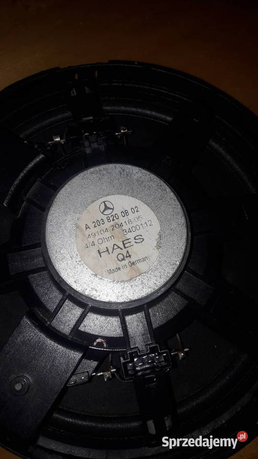 Sprzedam Głośniki Basowe Mercedes Benz wielkopolskie Konin sprzedam