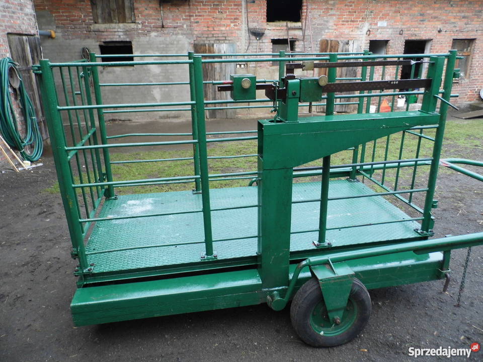 Waga inwentarzowa do bydła żywca 15T Przystajń