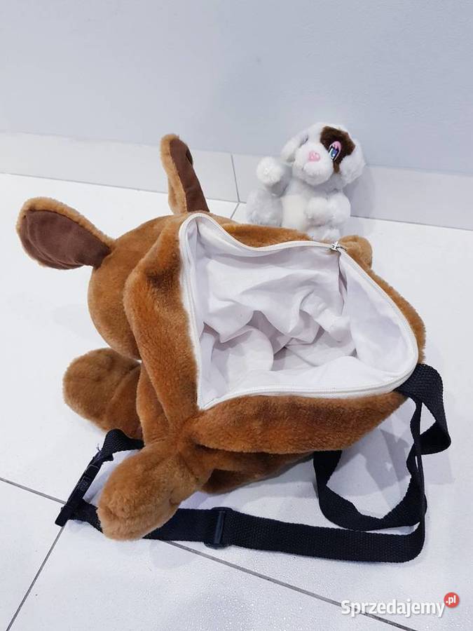 Dziecięcy pluszowy plecaczek Dąbrowa Górnicza sprzedam