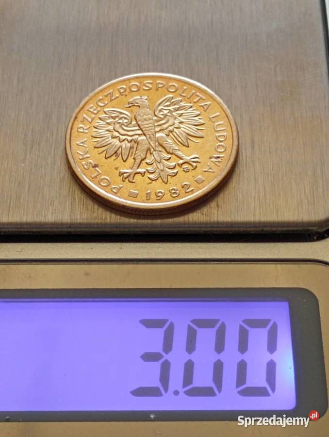 sprzedam monete 2 zl 1982 mosiadz Chełm sprzedam