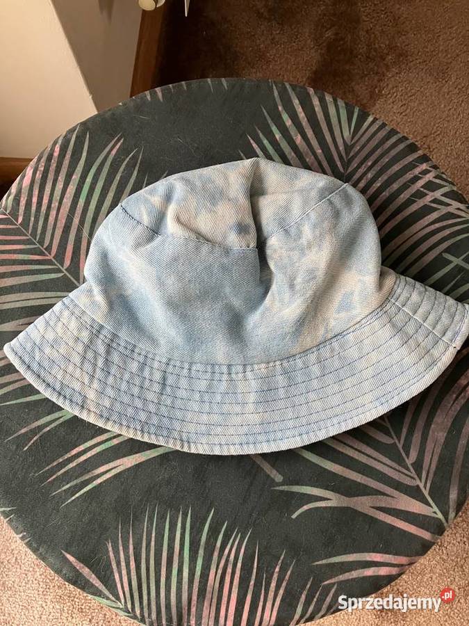 Dwustronny kapelusz bucket hat Mia jeans bawełna podkarpackie Nisko