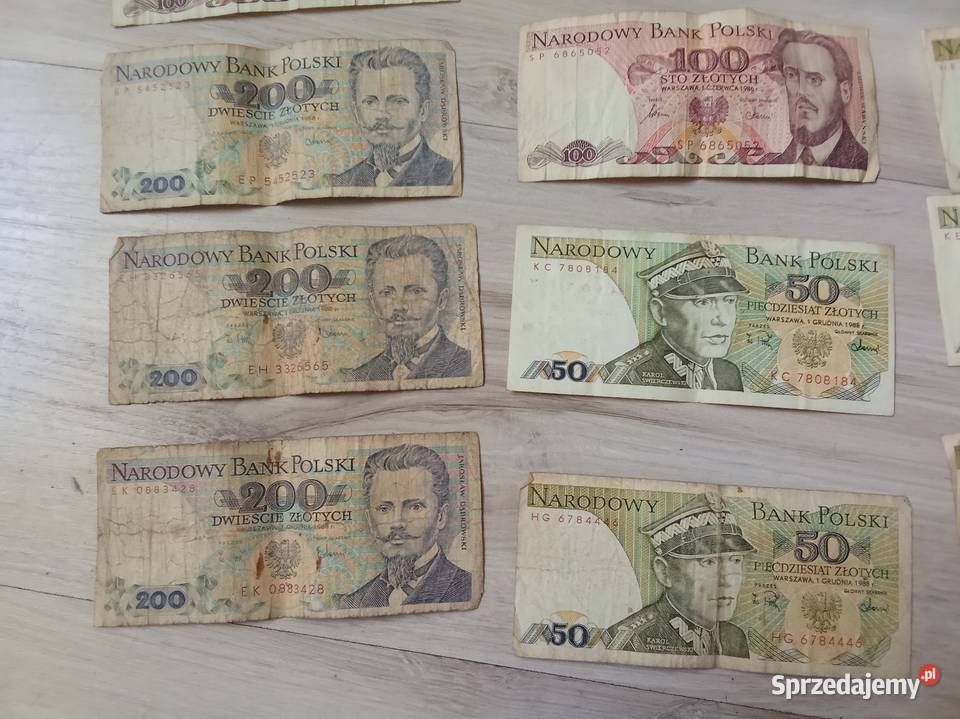 Stare Banknoty Polskie PRL sprzedam