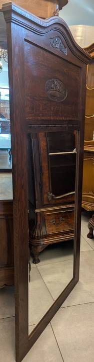 ładne dębowe lustro secesyjnesklep Dąbrowa sprzedam