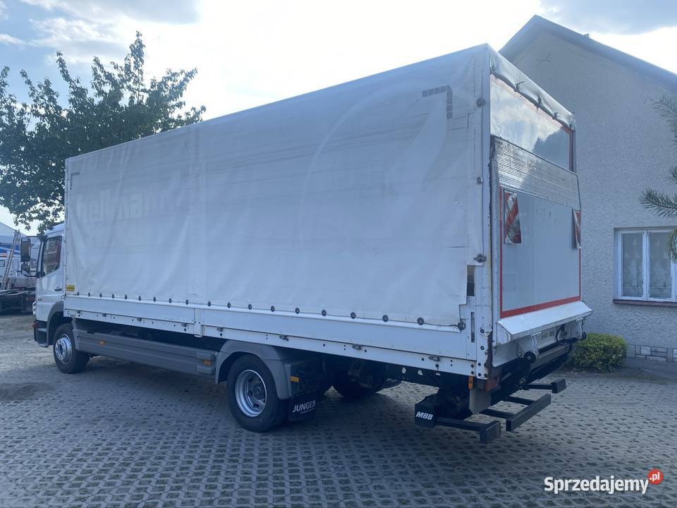 MercedesBenz ATEGO 1222 PLANDEKA WINDA 515000 ABS Plandeki Biłgoraj