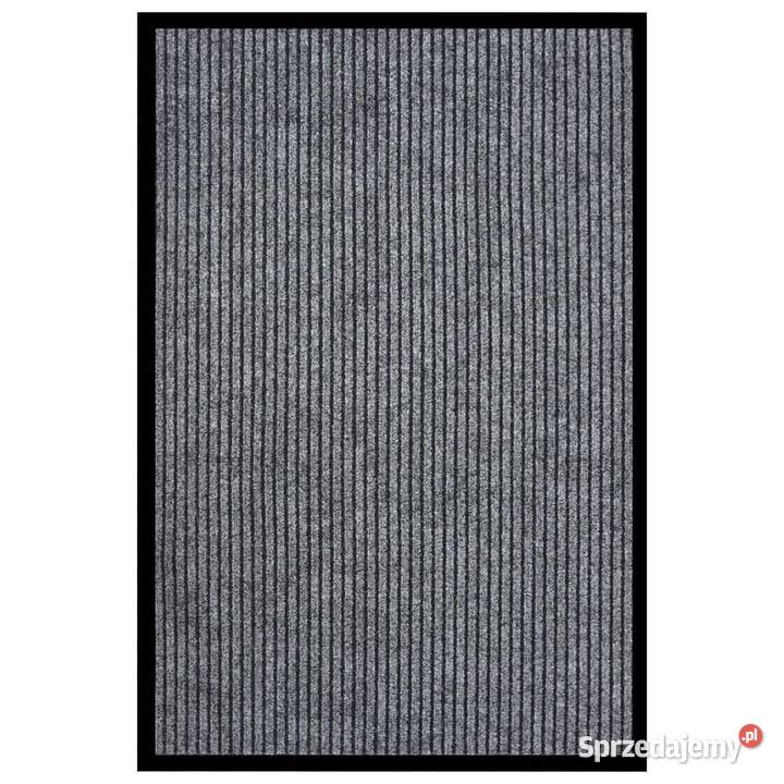 vidaXL Wycieraczka prążkowana szara 80 x 120 Warszawa