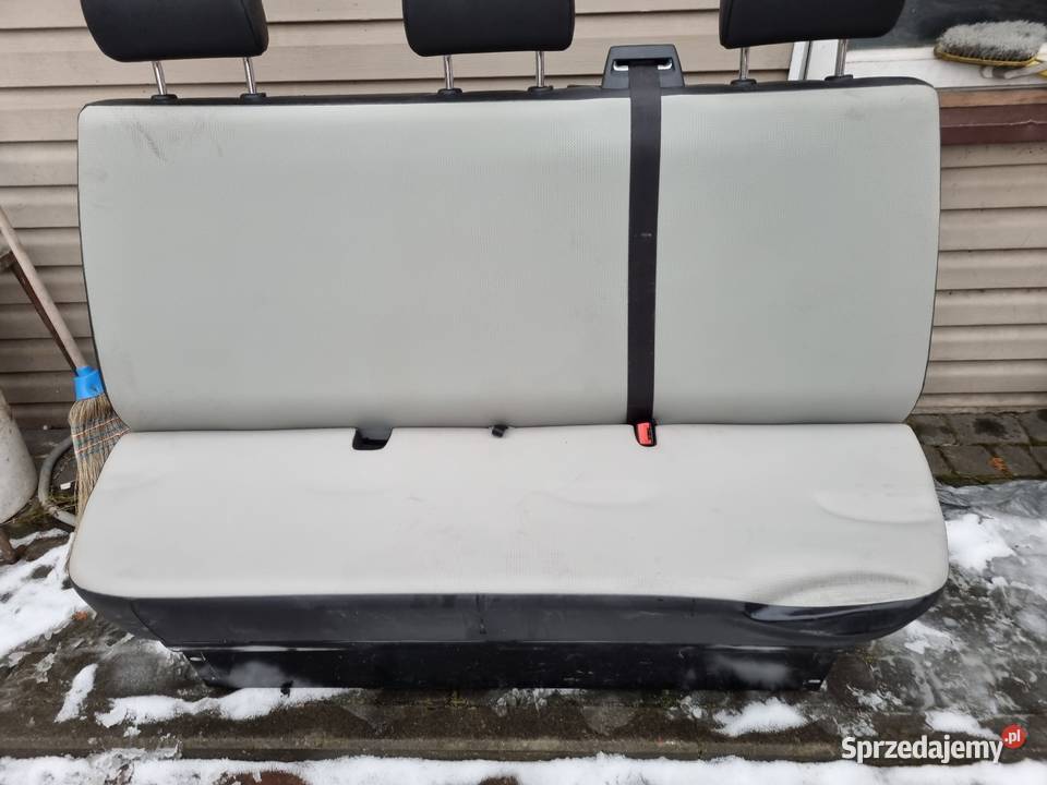 VW T5 T6 Dopelkabina Kanapa Nowa Jasna Rok produkcji 2017 Skawina