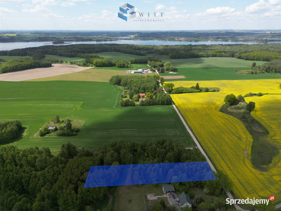 sprzedaży gruntu 3719m2 Ostrowite