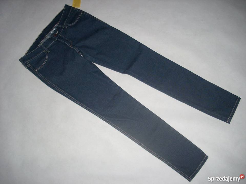 HM dżinsy granat rurki jeansy NOWE 2832 S małopolskie Nowy Sącz