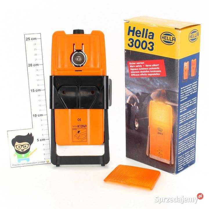 LAMPA OSTREGAWCZA AWARYJNA HELLA 3003 śląskie Gaszowice