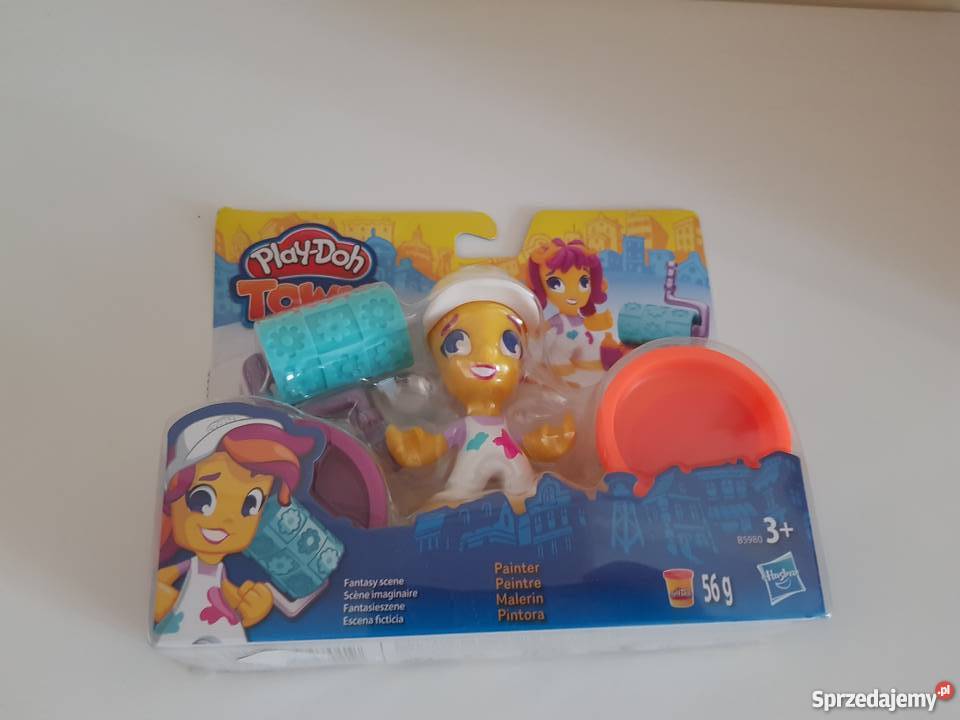 Nowe PlayDoh Town Malarz zestaw kreatywny Warszawa