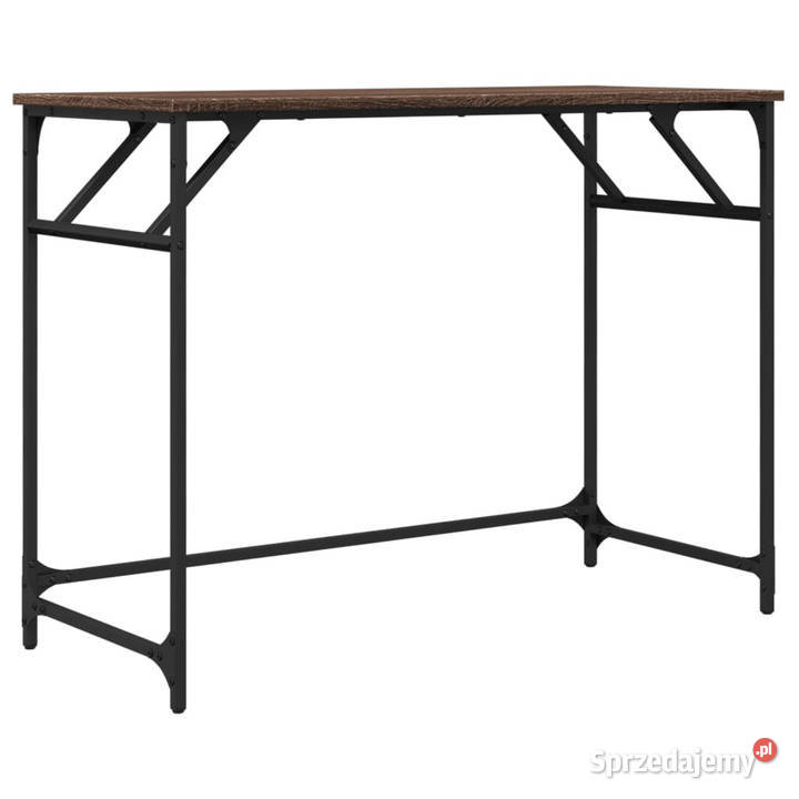 Biurko brązowy dąb 100x45x76 materiał Dom i Ogród