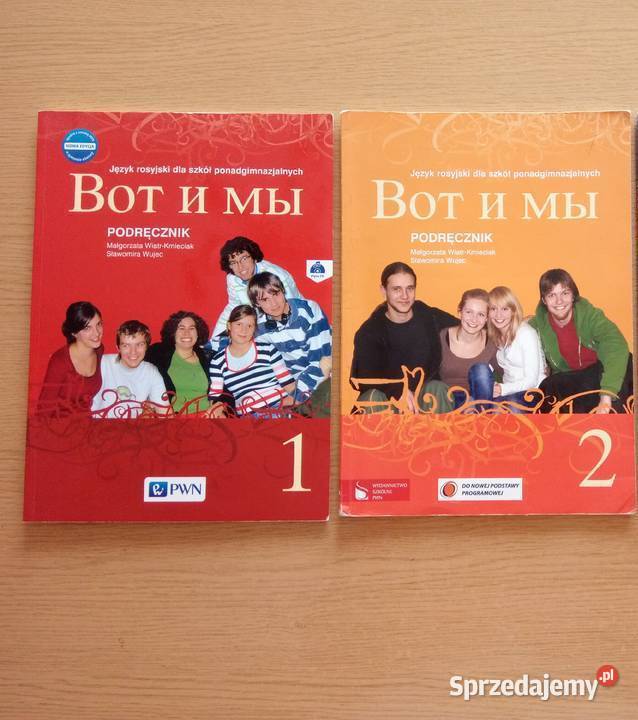 Wot i my podręczniki rosyjski 1-2 liceum Вот и мы