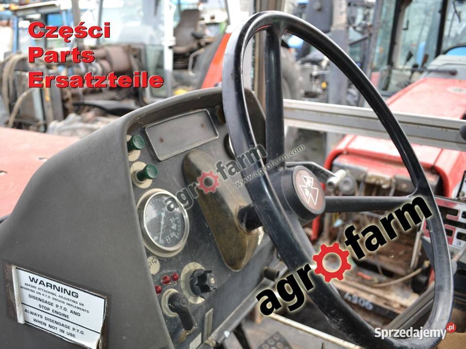 Massey Ferguson 2640 części skrzynia biegów oś Byków