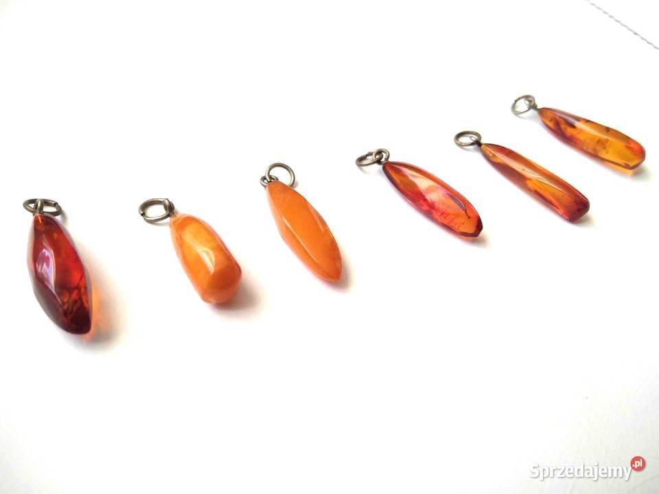 Bursztyny wisiorek do zwieszenia Gdańsk