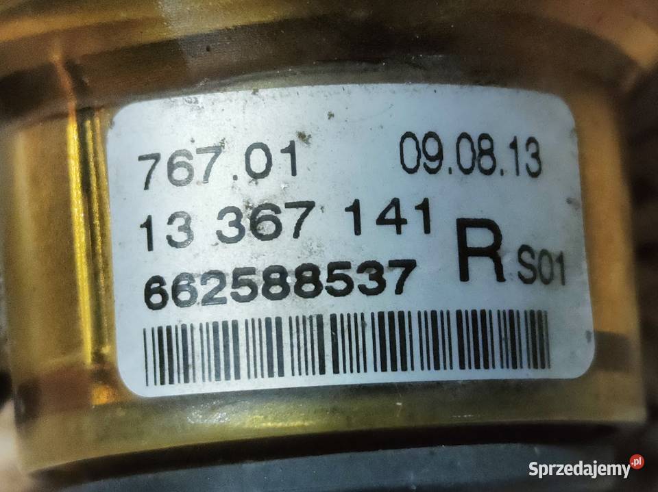 Halogen Prawy Opel Astra J Lift 2010 13367141 wielkopolskie