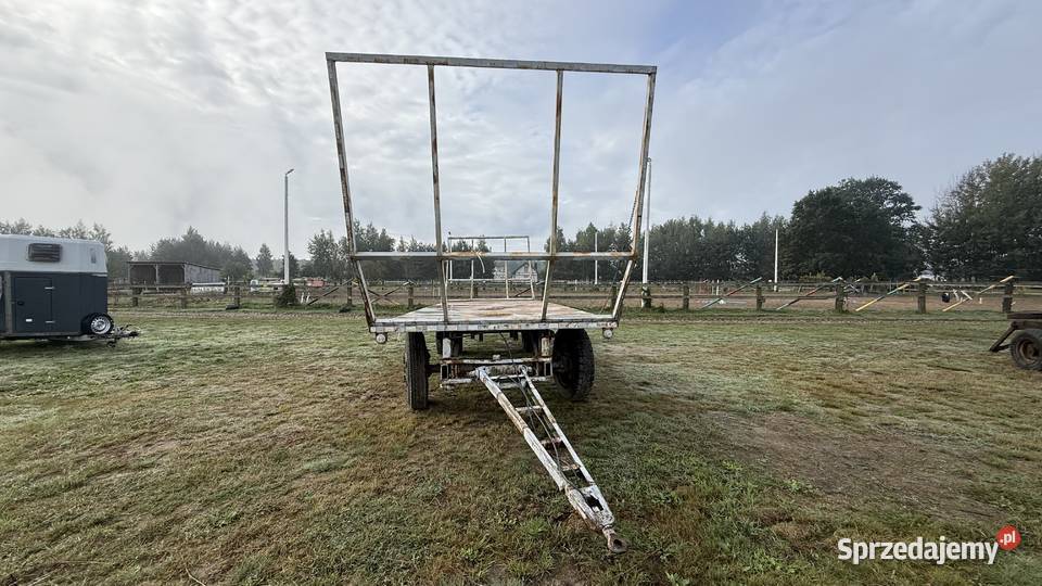 Okazja Przyczepa do Bali Siano Słoma Kiszonka Dzikowiec