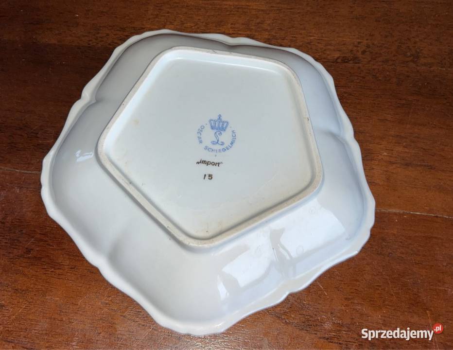 Patera Oscar Schlegelmilch Import Tulipan Biała Gdańsk