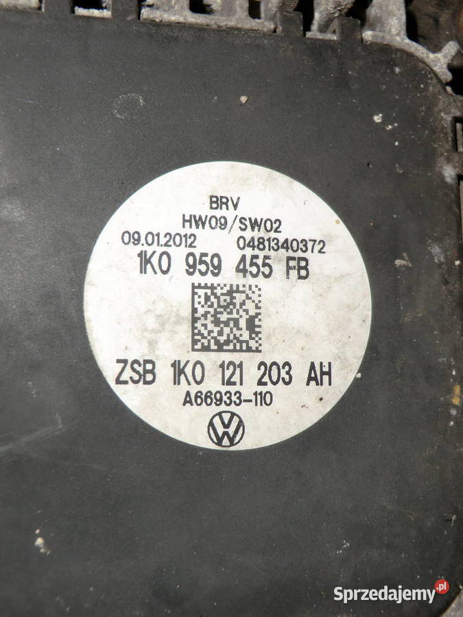 Skoda Yeti 5l Elektryczny wentylator chłodnicy osobowe Pozostałe małopolskie