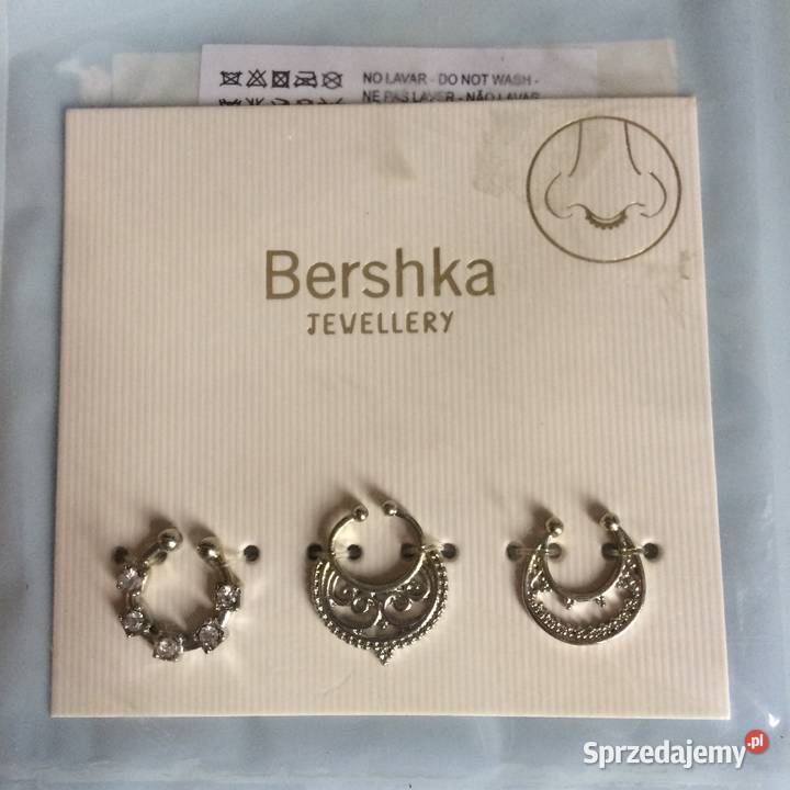 kolczyki do nosa bez przekuwania Zamość