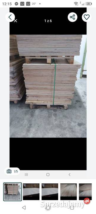 Sklejka warstwowa 8 mm i 10 mm formatki nie OSB Łęczyca