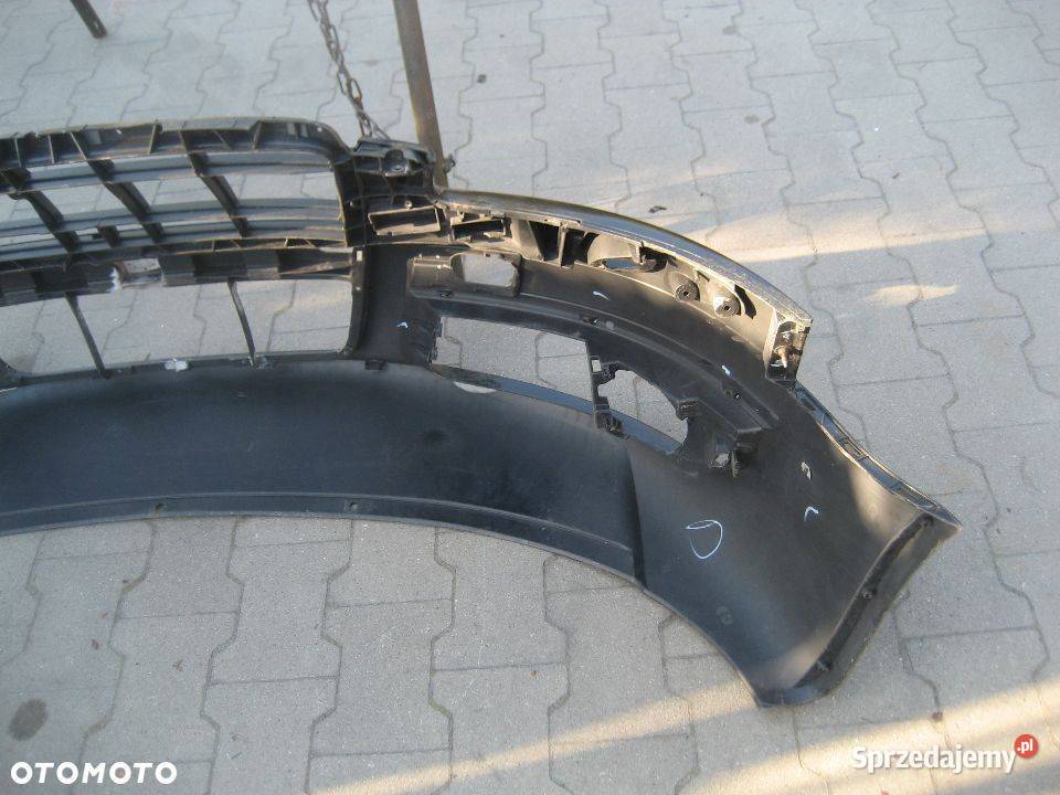 audi a6 c6 0407r zderzak przedni otwory na osobowe Pozostałe