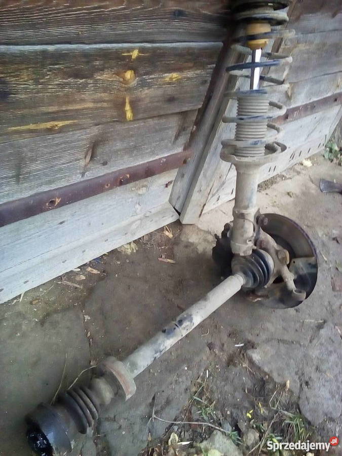 Mcpherson amortyzatory z zwrotnicą i półośkami