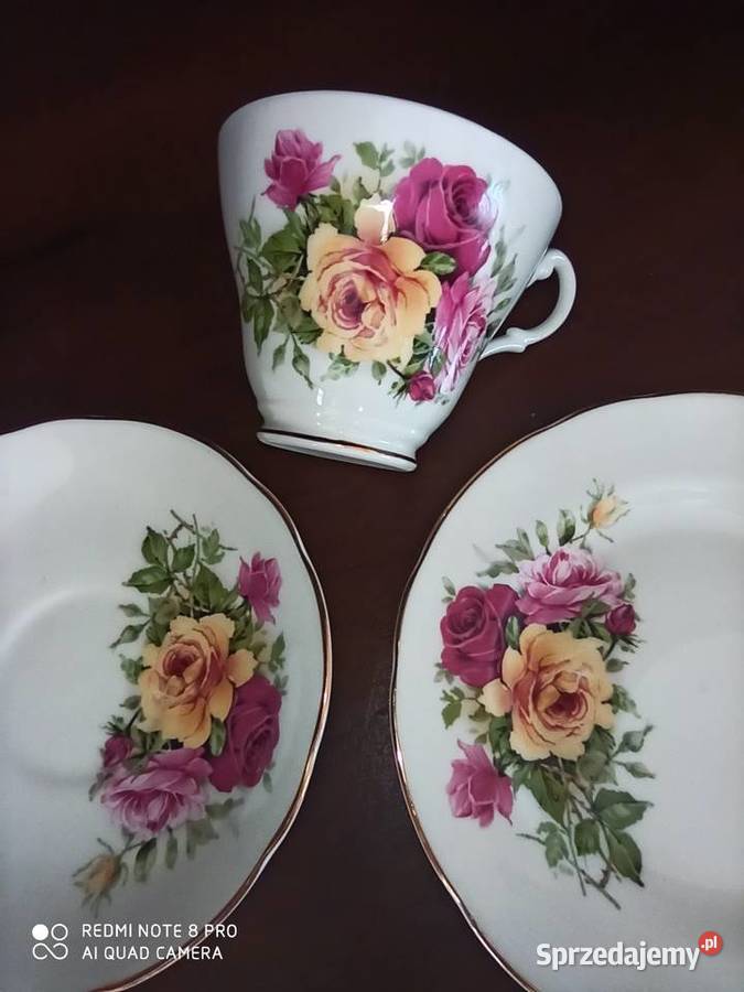 Filiżanka z talerzykiem deserowym
Royal Straut pomorskie Gdańsk sprzedam