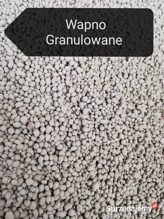 Polskie wapno granulowane GRI Nawozy łódzkie Łęczyca