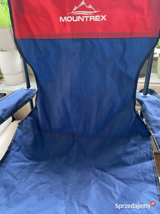Krzesło kempingowe składane firmy MOUNTREX Olsztyn
