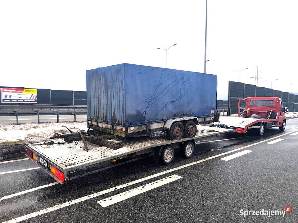 Przyczepa Dwuosiowa SAM 400 x 190 DMC 2000 towarowe Wodzisław