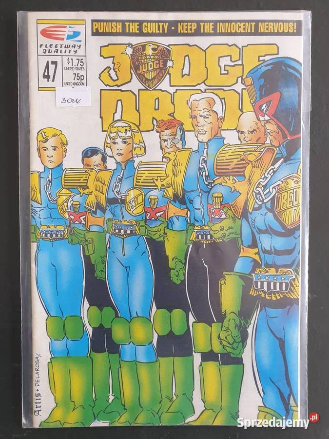 Judge Dredd zestaw 9 komiksów język angielski