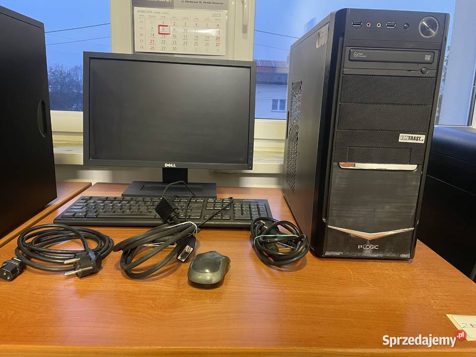 Zestaw komputer monitor klawiatura Tychy