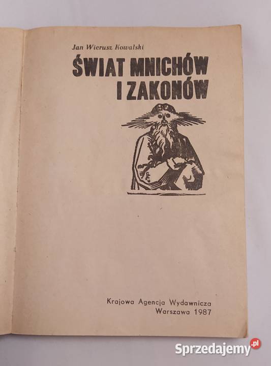 ŚWIAT MNICHÓW I ZAKONNIKÓW Jan Wierusz Kowalski miękka