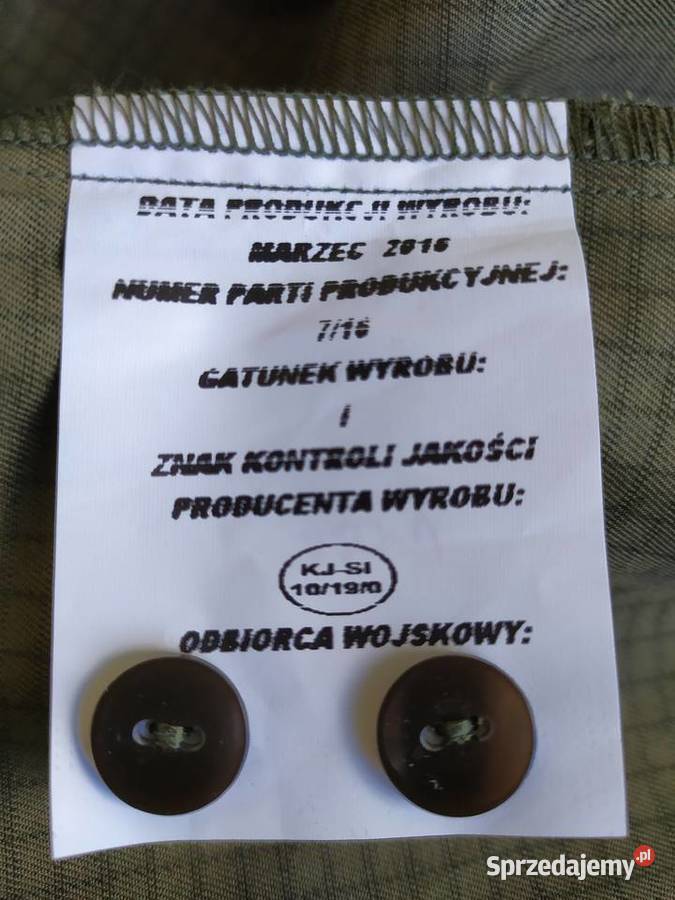 Koszula bluza wojskowa WZ 93 rozmiar 40180 warmińsko-mazurskie Olecko