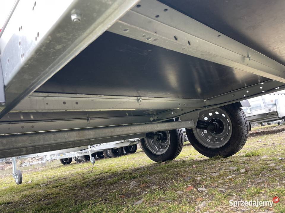 Przyczepka dwuosiowa Temared 350x150 750 DMC towarowe Motoryzacja