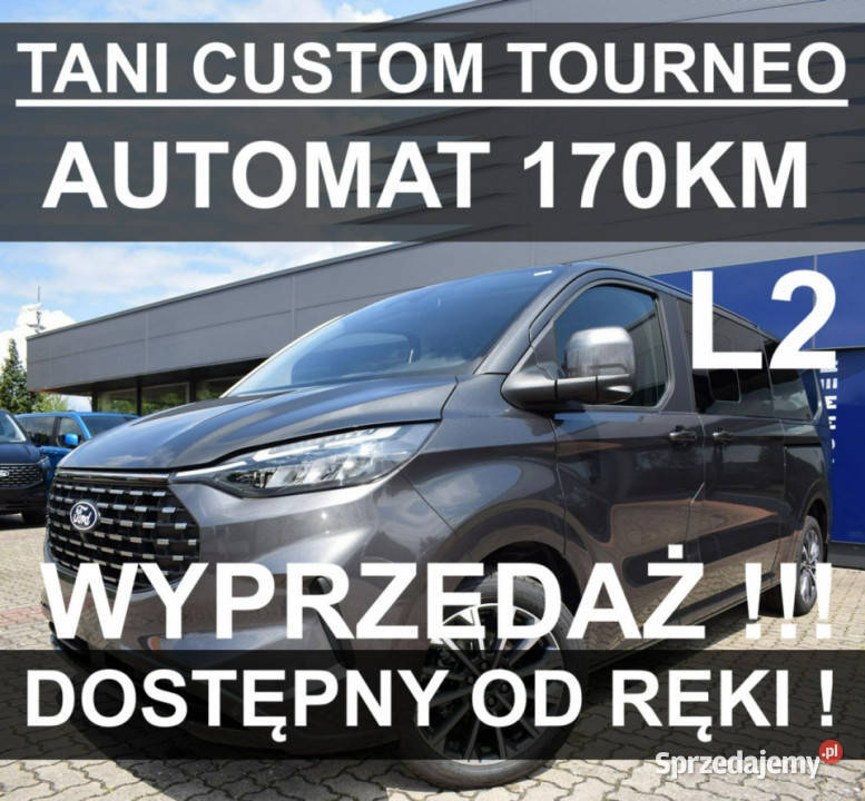Ford Tourneo Custom Automat 170 L2 Tani Custom 4/5 Ford zachodniopomorskie Szczecinek