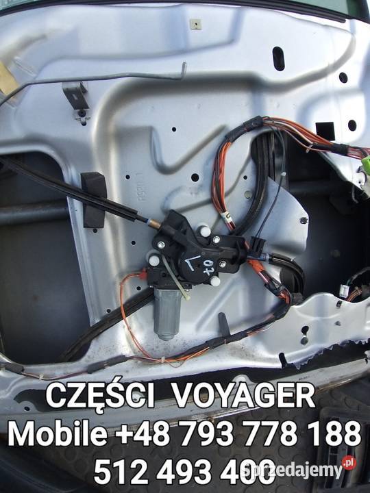 MECHANIZM PODNOSZENIA SZYBY CHRYSLER GRAND Motoryzacja Kawnice