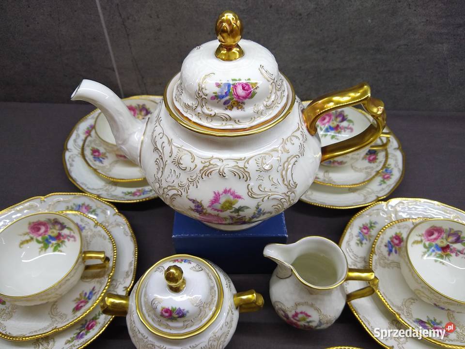 Serwis herbata Rosenthal Sanssouci Diplomat Porcelana i szkło Kalisz