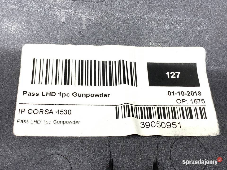 LISTWY DEKOR OPEL CORSA E 39050951 Hatchback osobowe