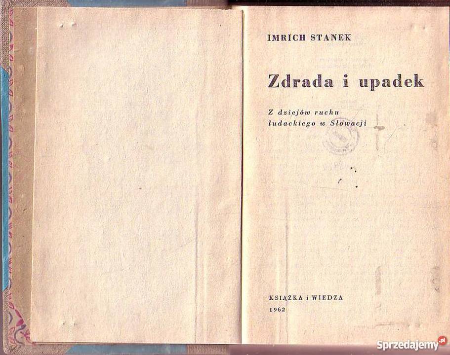 0165 ZDRADA I UPADEK Z DZIEJÓW RUCHU LUDOWEGO W Czyrna