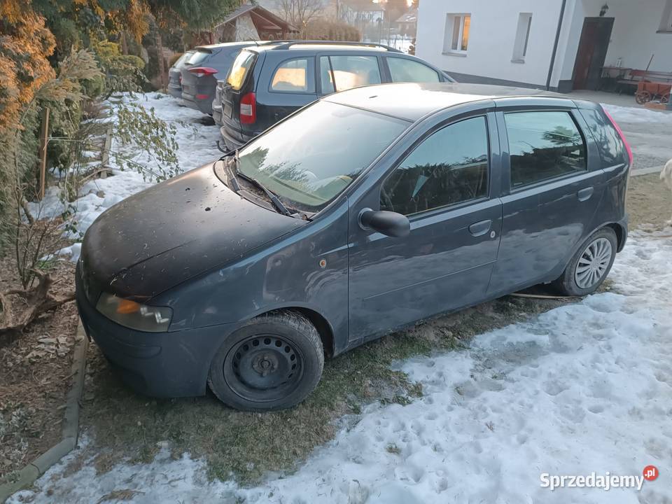 FIAT PUNTO CITY 2002 12 benzyna podkarpackie Jasło