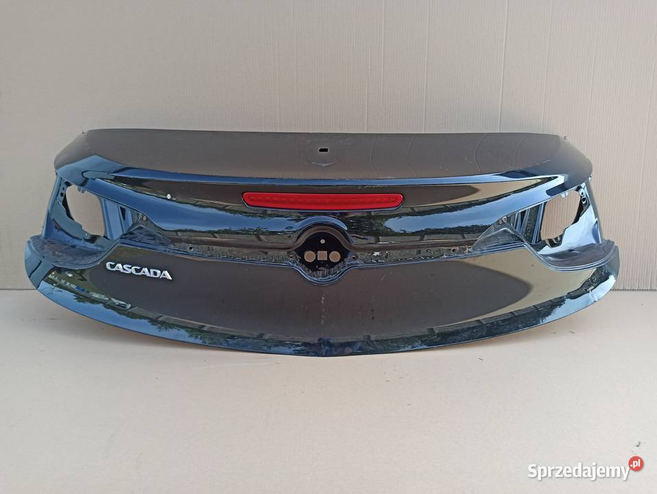 OPEL CASCADA CABRIO KLAPA BAGAZNIKA TYŁ ŚWIATŁO części blacharskie Karoseria lubuskie Trzciel