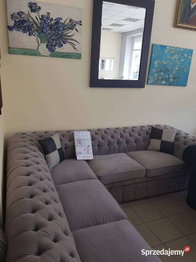 Chesterfield narożnik z funkcją spania ! 250x250cm !