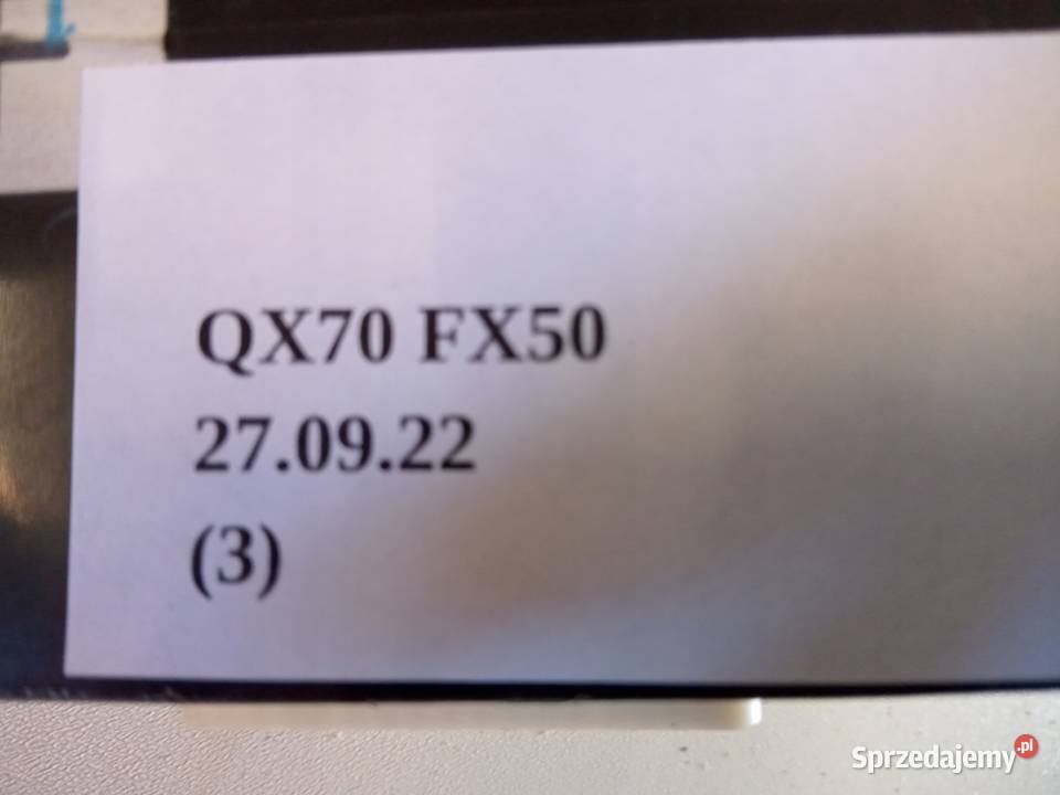 MODUŁ STEROWNIK CIŚNIENIA OPON INFINITI QX70 FX Układ elektryczny Nowy Tomyśl