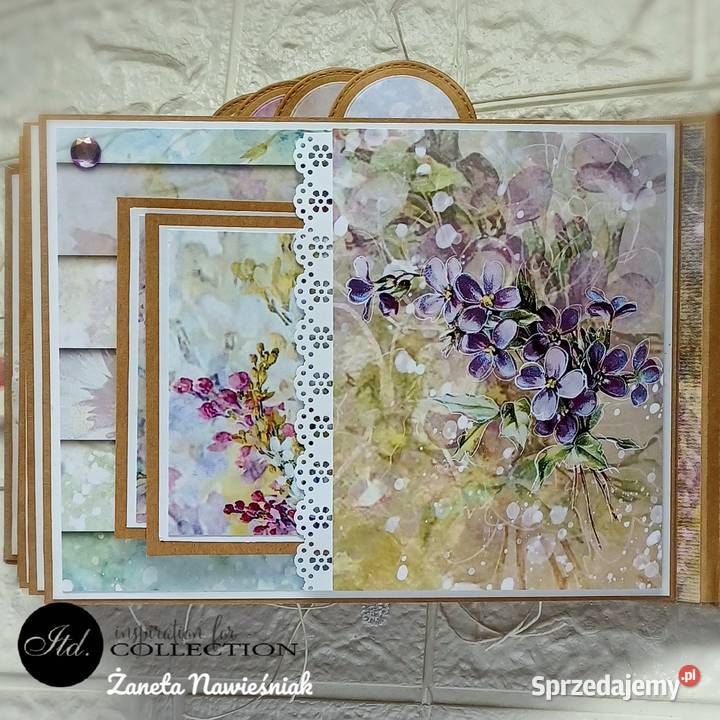 ALBUM foto scrapbooking prezent Rękodzieło Mszana Dolna sprzedam