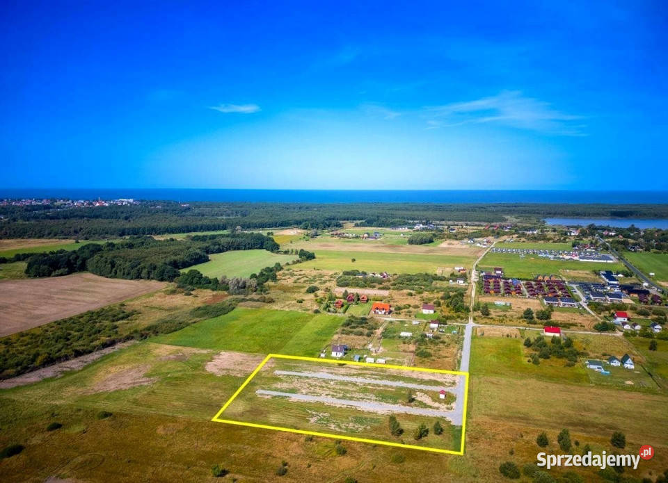 Działka budowlana morzem Jezierzany