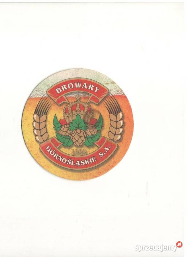 Górośląskie podstawka pod piwo 3 Kolekcje Gliwice