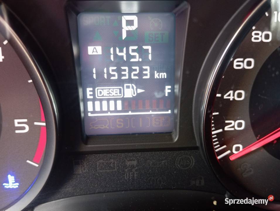 Subaru Forester 2015 20 Diesel Automat 4x4 115 łopatki zmiany biegów Biała Podlaska