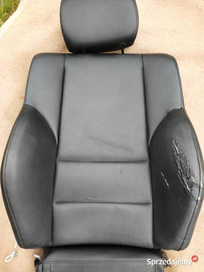 Poszycia foteli przednich BMW E46 coupe Kamieniec Wrocławski sprzedam